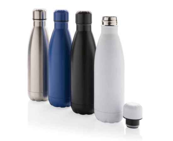Бутылка для воды Eureka из переработанной нержавеющей стали RCS, 500 мл, Серый, Цвет: серебряный,, Размер: , высота 25,8 см., диаметр 7,1 см., изображение 5