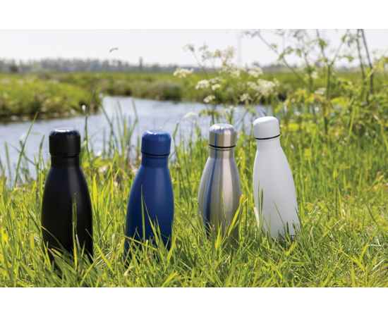 Бутылка для воды Eureka из переработанной нержавеющей стали RCS, 500 мл, Серый, Цвет: серебряный,, Размер: , высота 25,8 см., диаметр 7,1 см., изображение 6