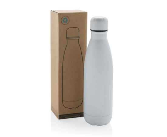 Бутылка для воды Eureka из переработанной нержавеющей стали RCS, 500 мл, Белый, Цвет: белый,, Размер: , высота 25,8 см., диаметр 7,1 см., изображение 2