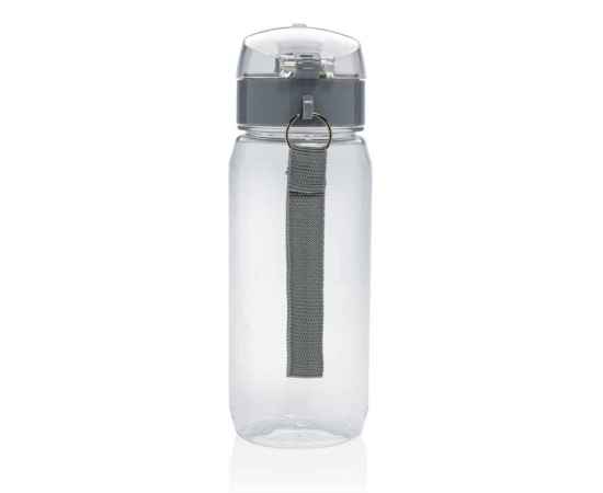 Герметичная бутылка для воды Yide из rPET RCS, 600 мл, Прозрачный, Цвет: прозрачный,, Размер: , высота 21,4 см., диаметр 7,4 см., изображение 8
