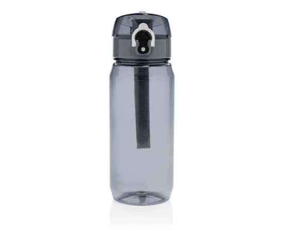 Герметичная бутылка для воды Yide из rPET RCS, 600 мл, Черный, Цвет: черный,, Размер: , высота 21,4 см., диаметр 7,4 см., изображение 7