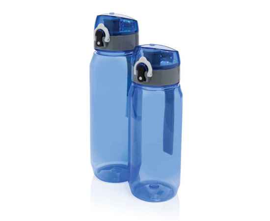 Герметичная бутылка для воды Yide из rPET RCS, 600 мл, Синий, Цвет: синий,, Размер: , высота 21,4 см., диаметр 7,4 см., изображение 5