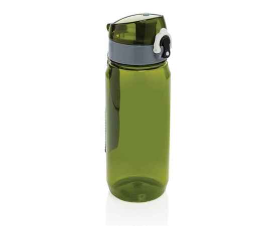 Герметичная бутылка для воды Yide из rPET RCS, 600 мл, Зеленый, Цвет: зеленый,, Размер: , высота 21,4 см., диаметр 7,4 см.