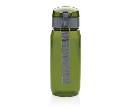 Герметичная бутылка для воды Yide из rPET RCS, 600 мл, Зеленый, Цвет: зеленый,, Размер: , высота 21,4 см., диаметр 7,4 см., изображение 8