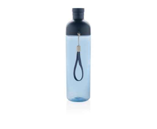 Герметичная бутылка для воды Impact из rPET RCS, 600 мл, Синий, Цвет: темно-синий,, Размер: , высота 24,3 см., диаметр 6,5 см., изображение 7