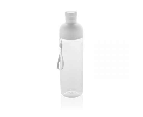 Герметичная бутылка для воды Impact из rPET RCS, 600 мл, Белый, Цвет: белый,, Размер: , высота 24,3 см., диаметр 6,5 см.