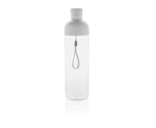 Герметичная бутылка для воды Impact из rPET RCS, 600 мл, Белый, Цвет: белый,, Размер: , высота 24,3 см., диаметр 6,5 см., изображение 3