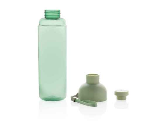 Герметичная бутылка для воды Impact из rPET RCS, 600 мл, Зеленый, Цвет: зеленый,, Размер: , высота 24,3 см., диаметр 6,5 см., изображение 8