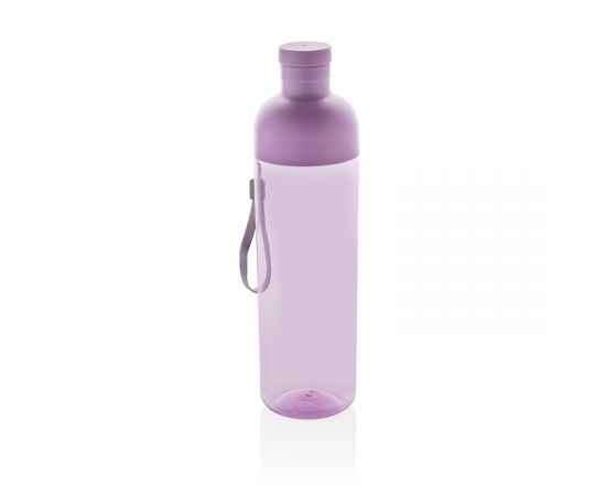 Герметичная бутылка для воды Impact из rPET RCS, 600 мл, Фиолетовый, Цвет: фиолетовый,, Размер: , высота 24,3 см., диаметр 6,5 см.
