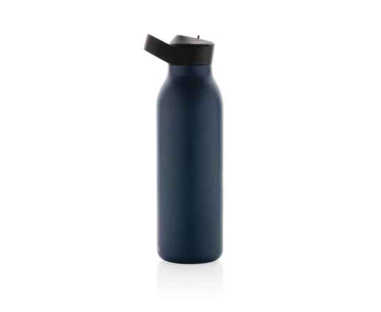 Термобутылка Avira Ara из переработанной стали RCS, 500 мл, Синий, Цвет: темно-синий,, Размер: , высота 24 см., диаметр 8 см., изображение 5