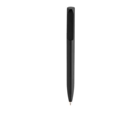Мини-ручка Pocketpal из переработанного пластика GRS, Черный, Цвет: черный,, Размер: , высота 11,5 см., диаметр 1 см., изображение 6