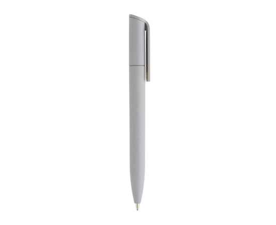 Мини-ручка Pocketpal из переработанного пластика GRS, Серый, Цвет: серебряный,, Размер: , высота 11,5 см., диаметр 1 см., изображение 2