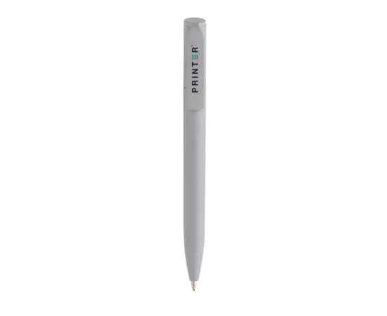 Мини-ручка Pocketpal из переработанного пластика GRS, Серый, Цвет: серебряный,, Размер: , высота 11,5 см., диаметр 1 см., изображение 3