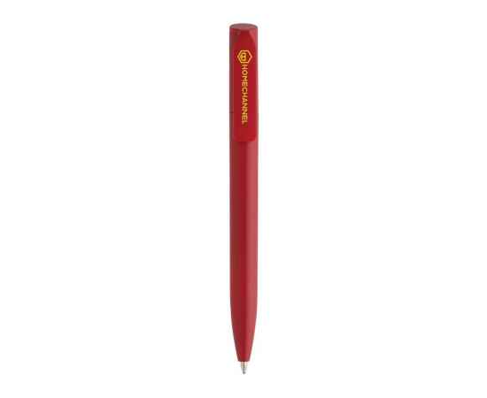 Мини-ручка Pocketpal из переработанного пластика GRS, Красный, Цвет: красный,, Размер: , высота 11,5 см., диаметр 1 см., изображение 3