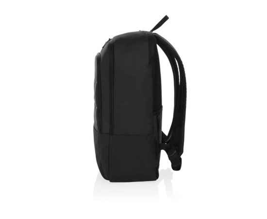 Дорожный рюкзак для ноутбука Armond из rPET AWARE™, 15,6”, Черный, Цвет: черный,, Размер: Длина 31 см., ширина 15 см., высота 44 см., диаметр 0 см., изображение 7