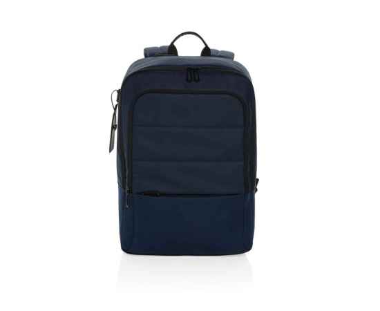 Дорожный рюкзак для ноутбука Armond из rPET AWARE™, 15,6”, Синий, Цвет: темно-синий,, Размер: Длина 31 см., ширина 15 см., высота 44 см., диаметр 0 см., изображение 5