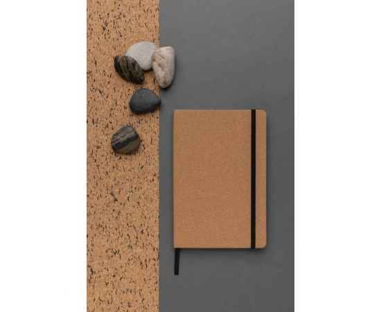 Блокнот Stoneleaf из пробки и каменной бумаги, А5, Коричневый, изображение 4
