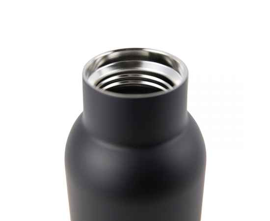 Термобутылка VINGA Ciro из переработанной стали RCS, 300 мл, Черный, Цвет: черный,, Размер: , высота 18,6 см., диаметр 6 см., изображение 5