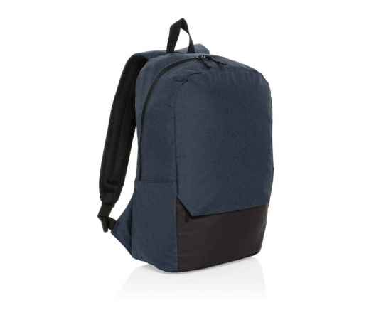 Рюкзак для ноутбука Kazu из rPET AWARE™, 15,6’’, Синий, Цвет: синий,, Размер: Длина 28 см., ширина 16 см., высота 46,8 см., диаметр 0 см.