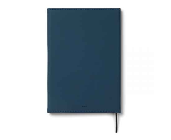 Блокнот VINGA Baltimore из переработанных полиуретана и бумаги GRS, А5, Синий, Цвет: темно-синий,, Размер: Длина 16 см., ширина 2 см., высота 22,5 см., диаметр 0 см., изображение 5