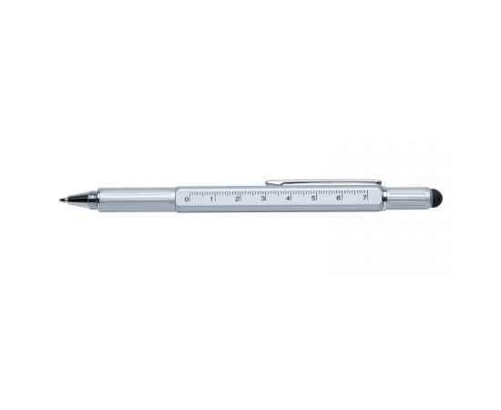 Многофункциональная ручка 5 в 1, серый,, Цвет: серый, Размер: , ширина 1,3 см., высота 15 см., изображение 8
