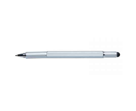Многофункциональная ручка 5 в 1, серый,, Цвет: серый, Размер: , ширина 1,3 см., высота 15 см., изображение 11