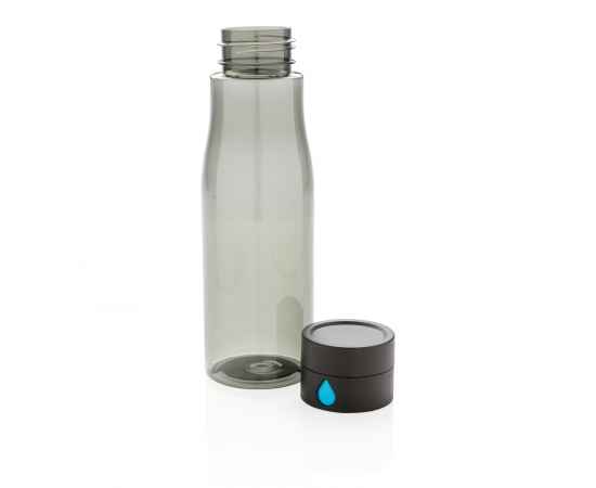Бутылка для воды Aqua из материала Tritan, Черный, Цвет: черный, Размер: , высота 23 см., диаметр 7 см., изображение 2