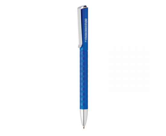 Ручка X3.1, Синий, Цвет: темно-синий, Размер: , высота 14 см., диаметр 1 см., изображение 3