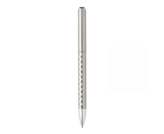 Ручка X3.1, Серый, Цвет: серый, Размер: , высота 14 см., диаметр 1 см., изображение 7