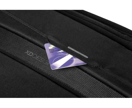Сумка-рюкзак Bobby Bizz с защитой от карманников, Черный, Цвет: черный, Размер: Длина 28 см., ширина 10 см., высота 41 см., изображение 15