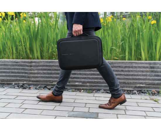 Сумка-рюкзак Bobby Bizz с защитой от карманников, Черный, Цвет: черный, Размер: Длина 28 см., ширина 10 см., высота 41 см., изображение 21