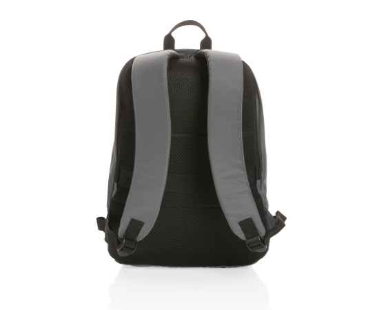 Антикражный рюкзак Impact из RPET AWARE™, Серый, Цвет: темно-серый, Размер: Длина 35 см., ширина 13 см., высота 45 см., изображение 7