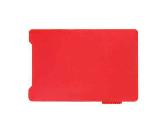 Держатель RFID для пяти карт, Красный, Цвет: красный, Размер: Длина 9,4 см., ширина 6,5 см., высота 0,5 см., изображение 6