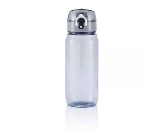 Бутылка для воды Tritan, 600 мл, Черный, Цвет: черный, серый, Размер: , высота 21 см., диаметр 7,4 см., изображение 2