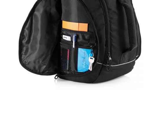 Рюкзак Florida, не содержит PVC, Черный, Цвет: черный, Размер: Длина 19 см., ширина 27 см., высота 43 см., изображение 8
