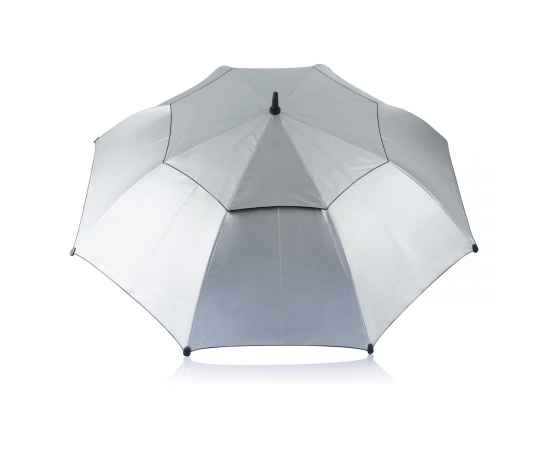 Зонт-трость антишторм Hurricane, d120 см, Серый, Цвет: серый, Размер: , высота 96 см., диаметр 120 см., изображение 6
