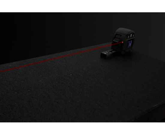 Рулетка 5 м Gear X с лазерным дальномером 30 м, Черный, Цвет: черный, Размер: Длина 6,5 см., ширина 4,4 см., высота 6,7 см., изображение 13