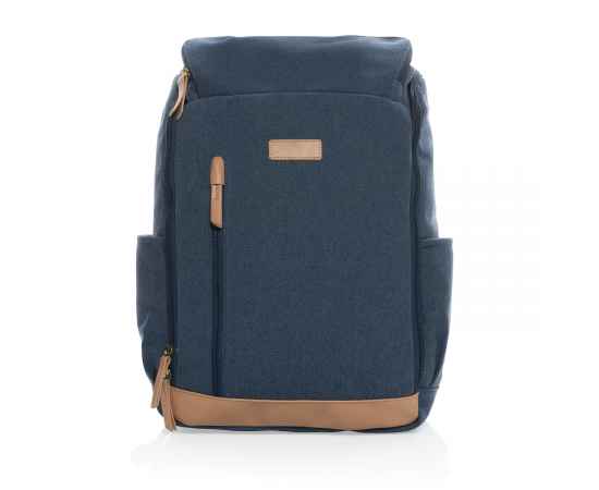 Рюкзак для ноутбука Impact из переработанного канваса AWARE™, 15', Синий, Цвет: синий, Размер: Длина 30 см., ширина 12,5 см., высота 46 см., изображение 5