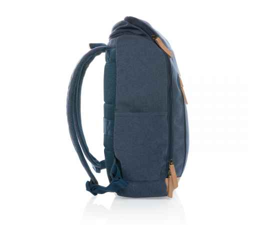 Рюкзак для ноутбука Impact из переработанного канваса AWARE™, 15', Синий, Цвет: синий, Размер: Длина 30 см., ширина 12,5 см., высота 46 см., изображение 6