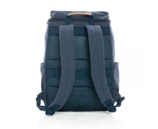 Рюкзак для ноутбука Impact из переработанного канваса AWARE™, 15', Синий, Цвет: синий, Размер: Длина 30 см., ширина 12,5 см., высота 46 см., изображение 7
