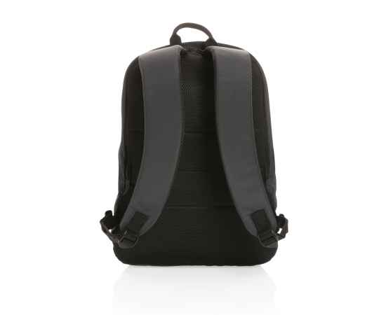 Антикражный рюкзак Impact из RPET AWARE™, Черный, Цвет: черный, Размер: Длина 35 см., ширина 13 см., высота 45 см., изображение 6