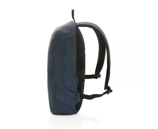 Антикражный рюкзак Impact из RPET AWARE™, Синий, Цвет: темно-синий, Размер: Длина 35 см., ширина 13 см., высота 45 см., изображение 5