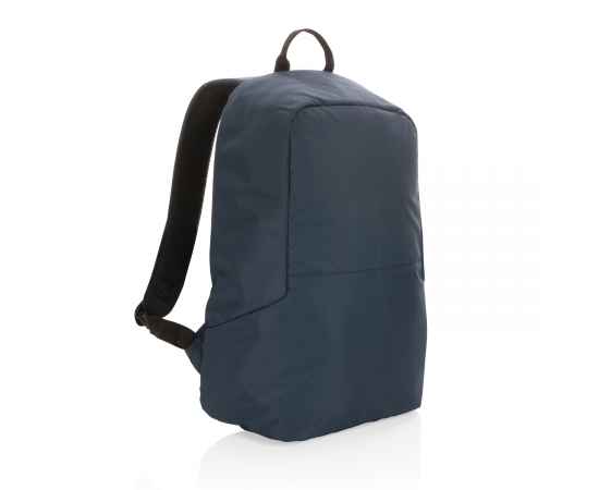 Антикражный рюкзак Impact из RPET AWARE™, Синий, Цвет: темно-синий, Размер: Длина 35 см., ширина 13 см., высота 45 см., изображение 8