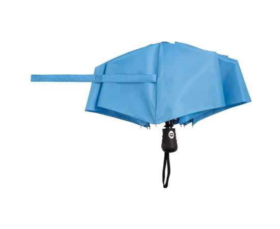 Автоматический ветроустойчивый складной зонт BORA, Голубой, изображение 4