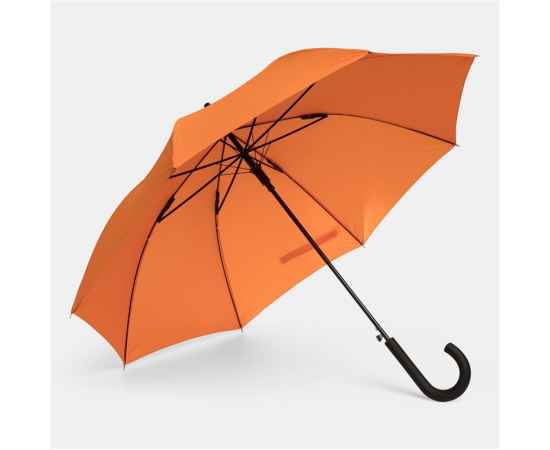 Зонт-трость WIND, Оранжевый, изображение 2