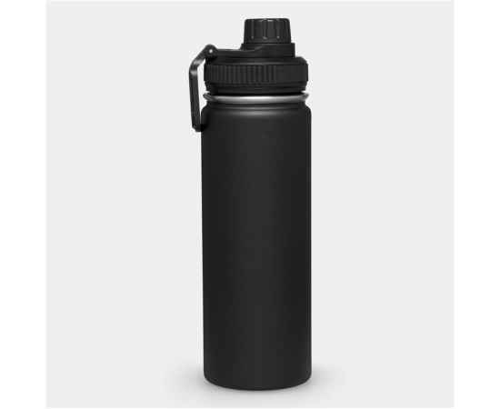 Вакуумная бутылка для питья ARMY STYLE, Чёрный, изображение 3