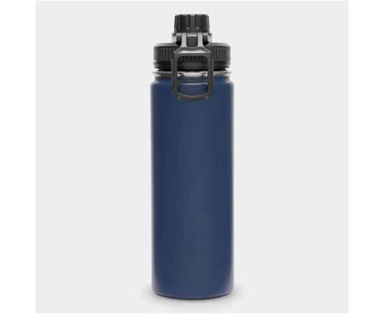 Вакуумная бутылка для питья ARMY STYLE, Тёмно-синий, изображение 2