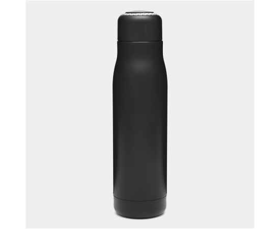 Вакуумная бутылка для питья ROBUSTA, Чёрный, изображение 4