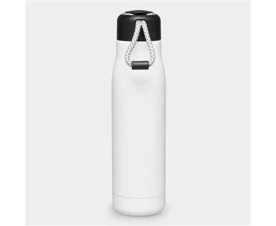 Вакуумная бутылка для питья ROBUSTA, Белый, изображение 2