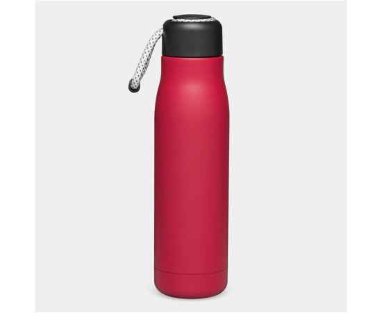 Вакуумная бутылка для питья ROBUSTA, Красный, изображение 3